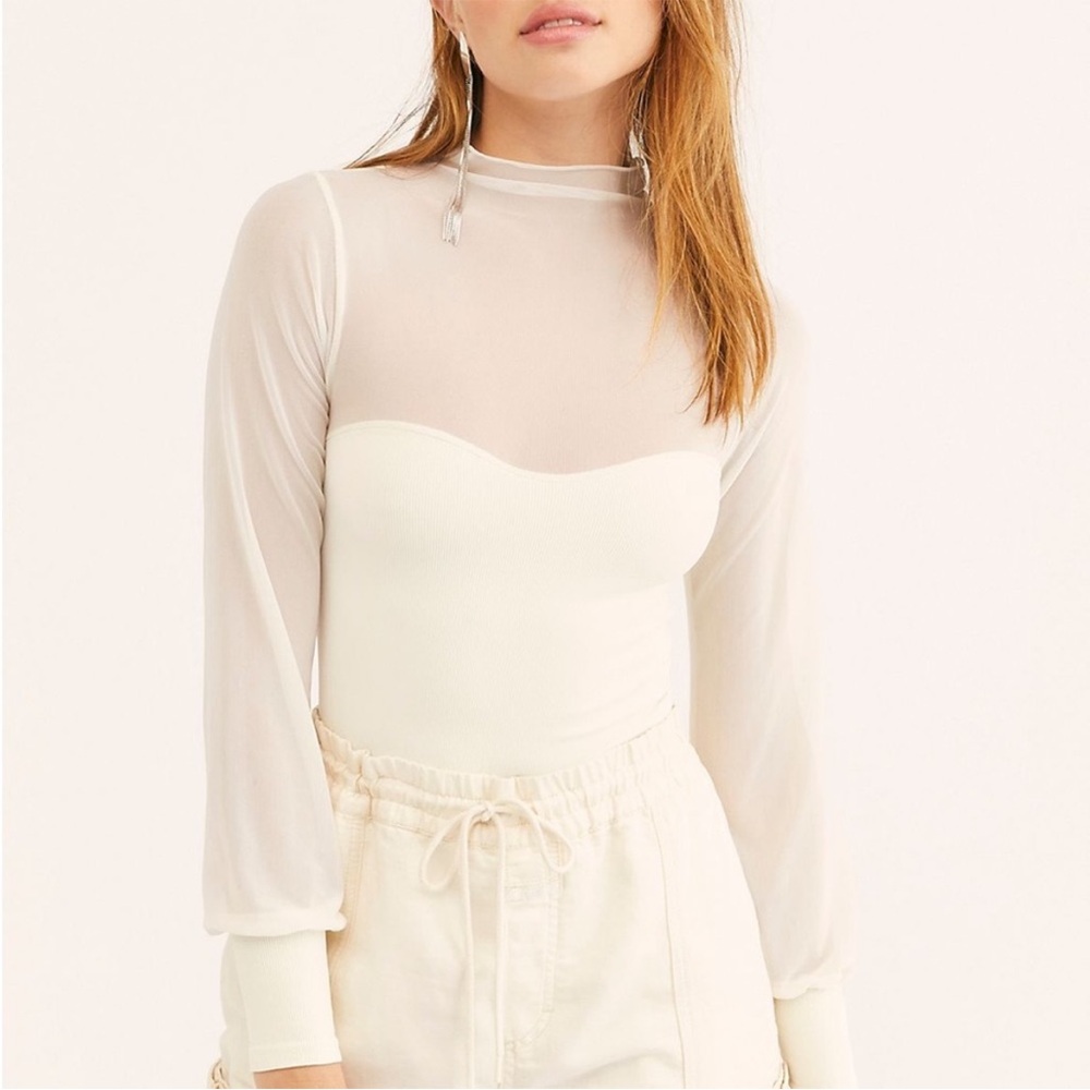 Free people light up layering top